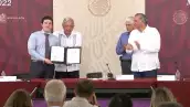AMLO declara de seguridad nacional construcción de presa en NL .