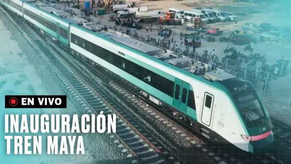 Inauguración del Tren Maya en vivo