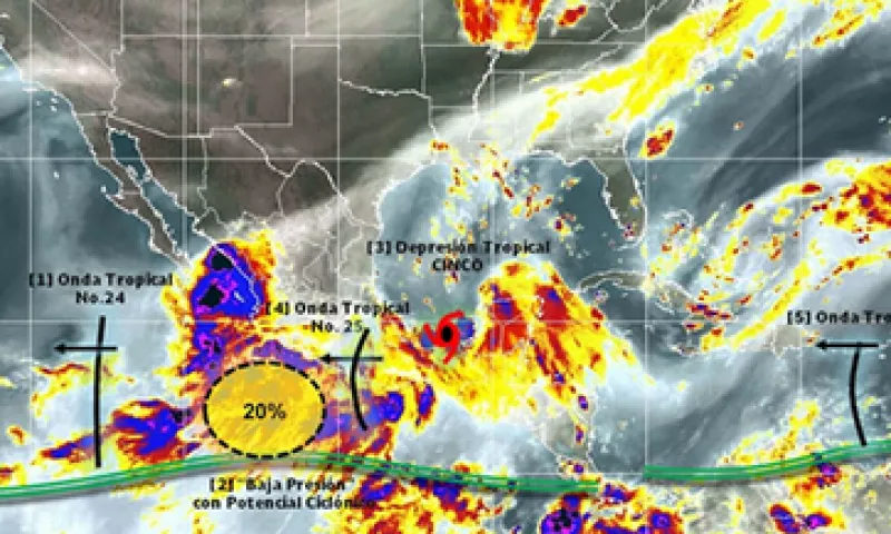 Tradicionalmente septiembre es un mes con fuertes lluvias en México. (Foto: Tomada de @Conagua Clima)