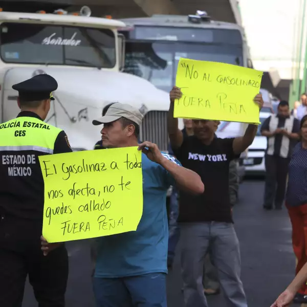 Protesta en Periférico