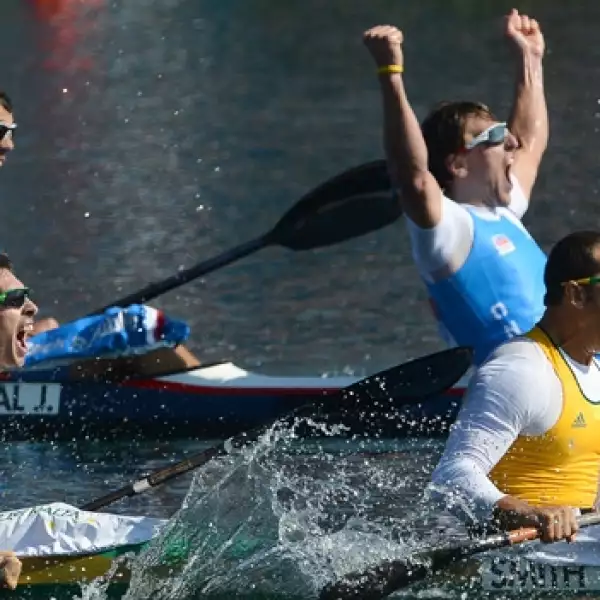 competencia de canotaje