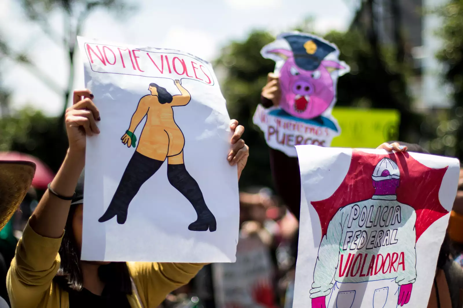 Protesta_Violaciones_Policia