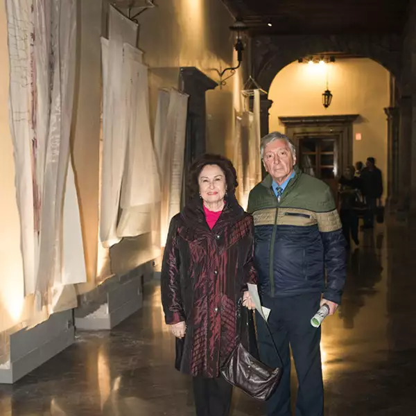 Olga Echeverria y Gerardo Vázquez