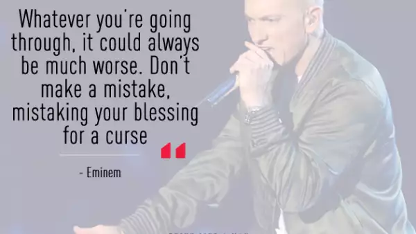 En las palabras de Eminem (Getty Images)