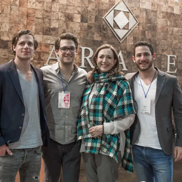 Alejandro Suárez, Rodrigo Suárez, Begoña Suárez y Pablo Suárez