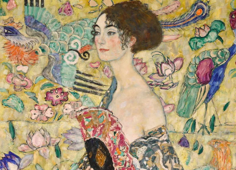 Klimt portrait 'Lady with a Fan' headed to auction with $80 million price tag