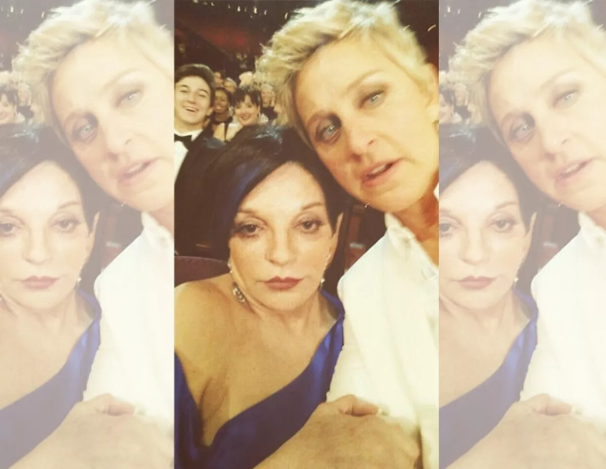 Liza Minnelli y Ellen DeGeneres