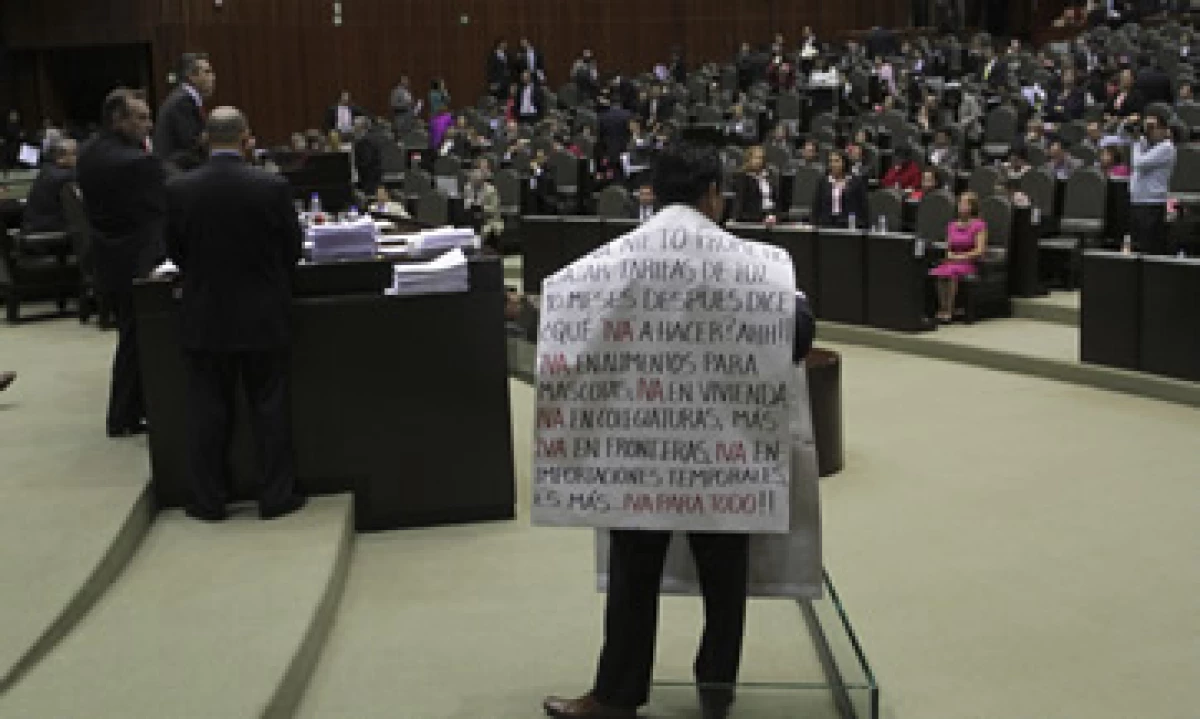 La reforma fiscal fue aprobada en las primeras horas de este viernes. (Foto: Cuartoscuro)