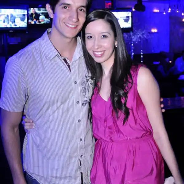 Luis Treviño y Claudia de Treviño