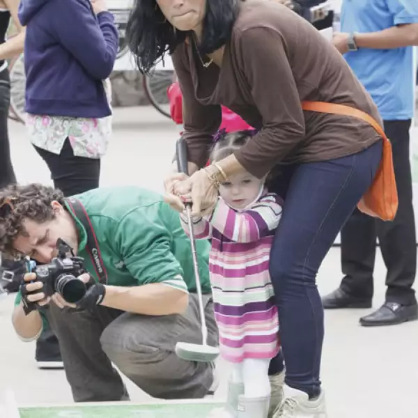Claudia Reta y Alexis Burstein