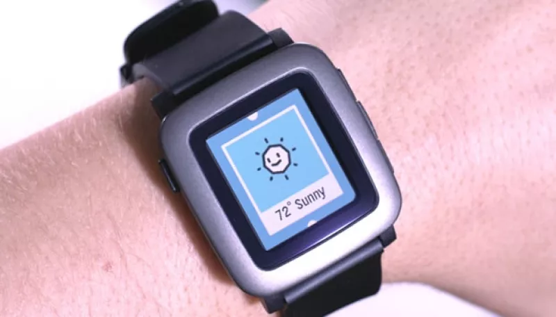 reloj time de pebble