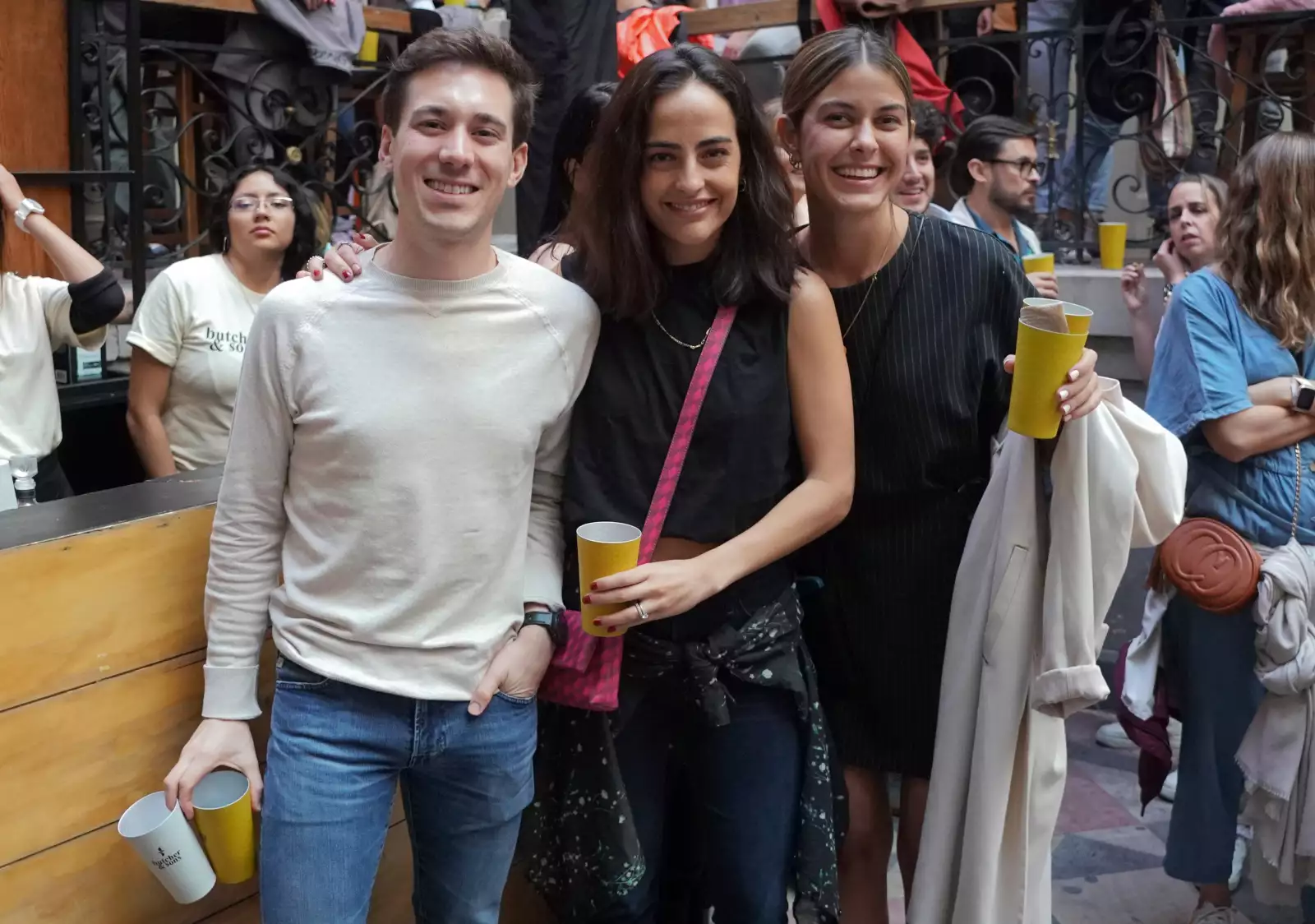 Mauricio González, Triana José y Beatriz Pérez