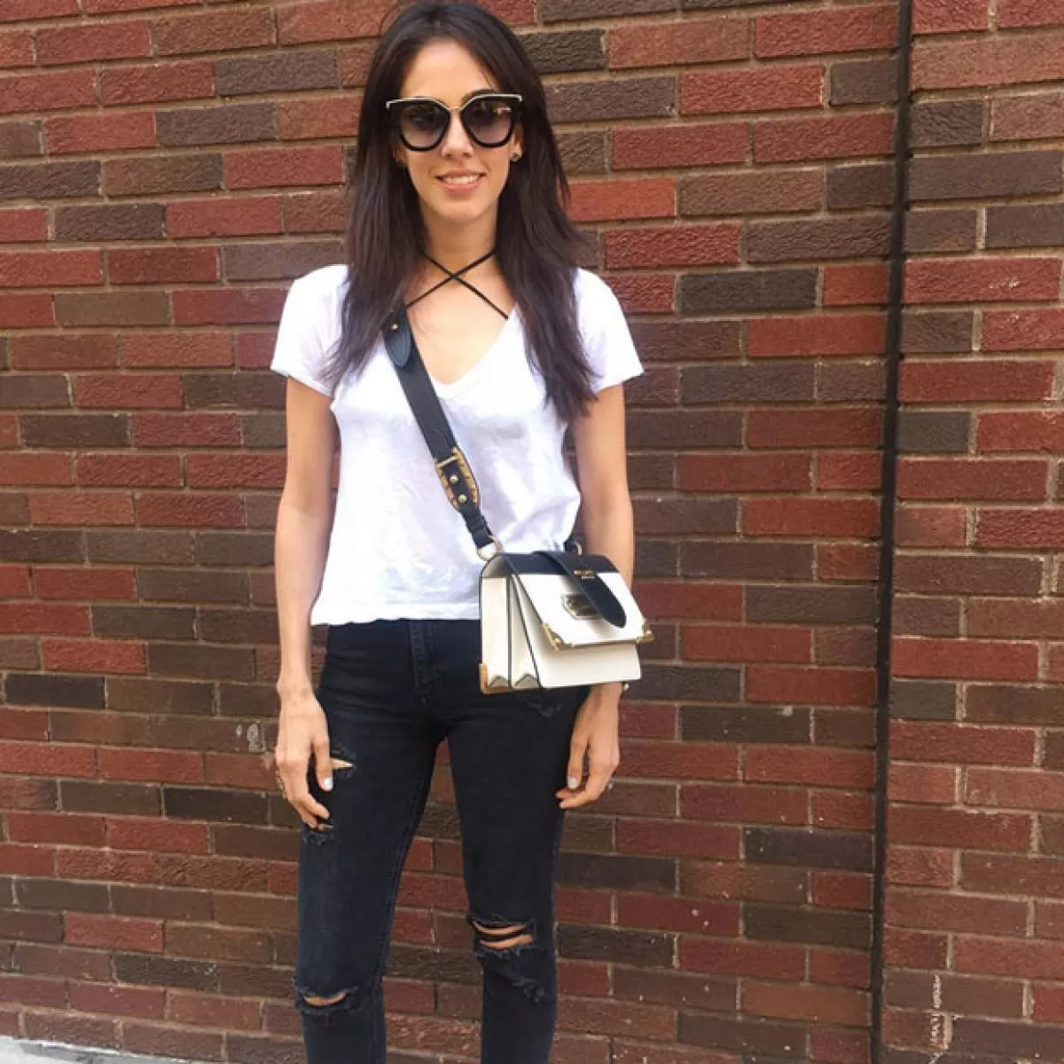Así lució la actriz en un reciente viaje a Nueva York.