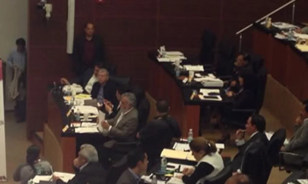 Comisiones del Senado inician este domingo el debate de la reforma energética. (Foto: Mauricio Torres)