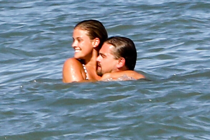 La pareja disfrutó de las playas de Malibú.