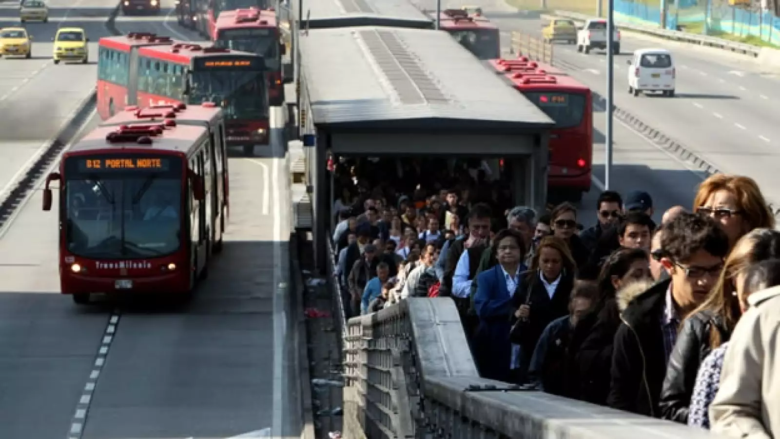 Dia sin carro en Bogota