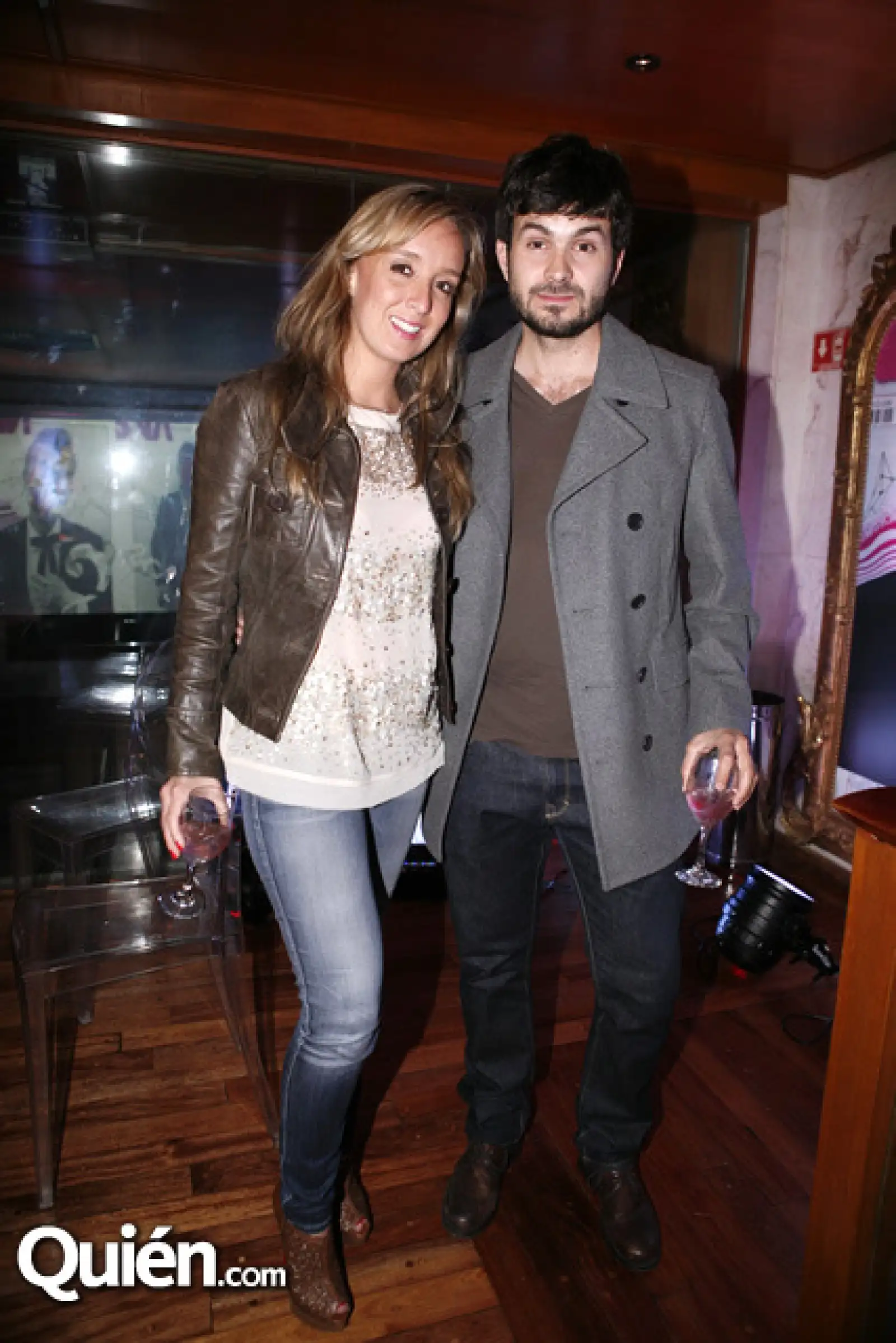 Angeles Gamboa y Chris Luce