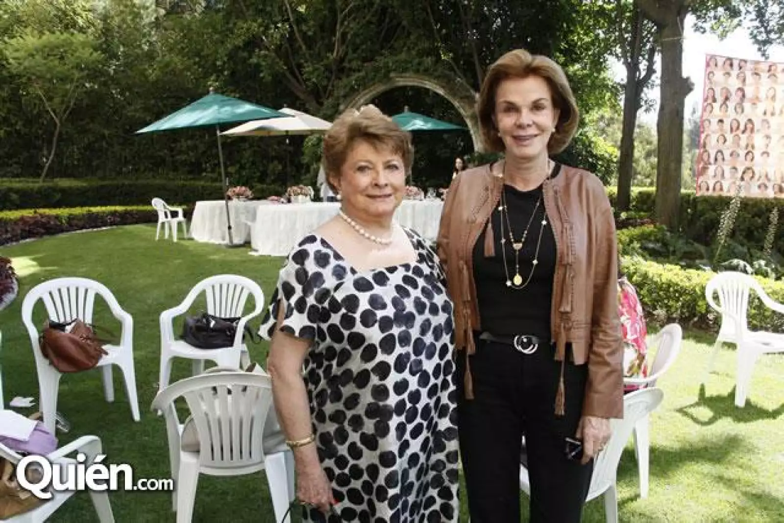 María Luisa Azcárraga y Enriqueta Peyrelongue