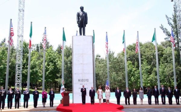 Obama en Los PInos
