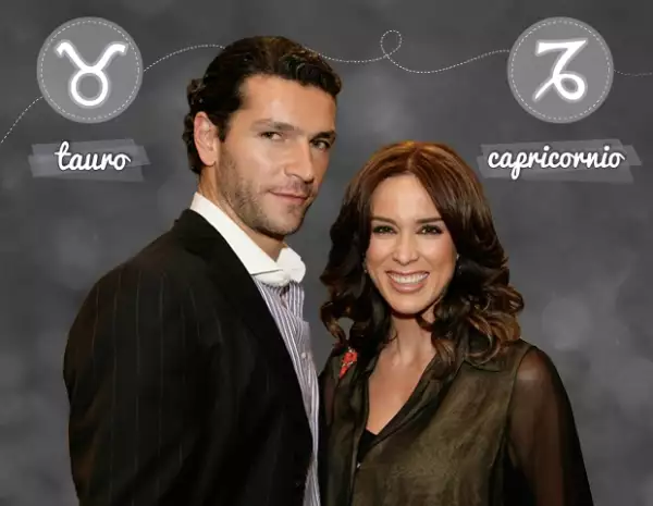 Jacky Bracamontes y Martín Fuentes