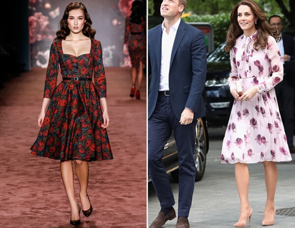 Midi dress con estampado floral es la opción correcta para un estilo sofisticado