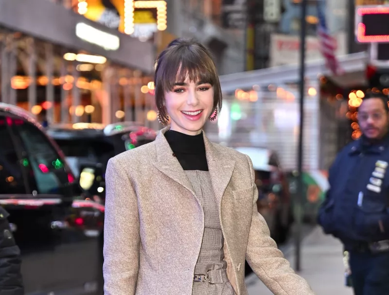 Celebrity Sightings In New York City - December 12, 2022