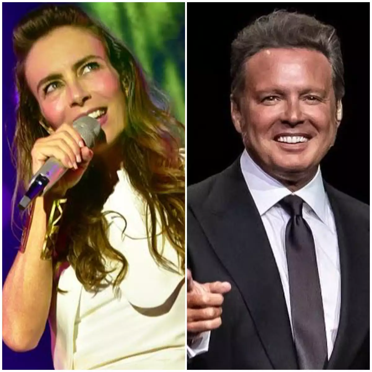 Sasha Sokol y Luis Miguel