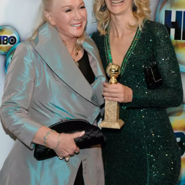 Laura Dern y Diane Ladd juntas en el evento de HBO.