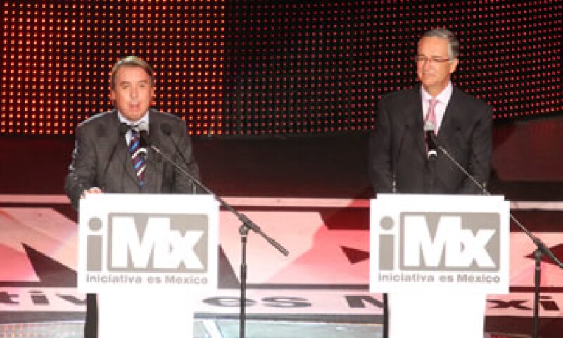 Emilio Azcárraga Jean y Ricardo Salinas Pliego anunciaron su proyecto en abril del año pasado. (Foto: Especial)
