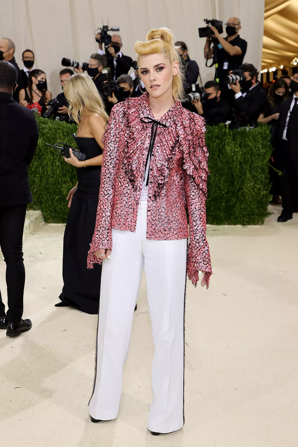 The 2021 Met Gala Celebrating In America: A Lexicon Of Fashion - Arrivals