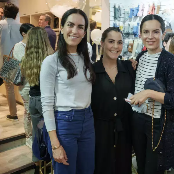 Vivi Patrón, Pamela Gremión y Pili García