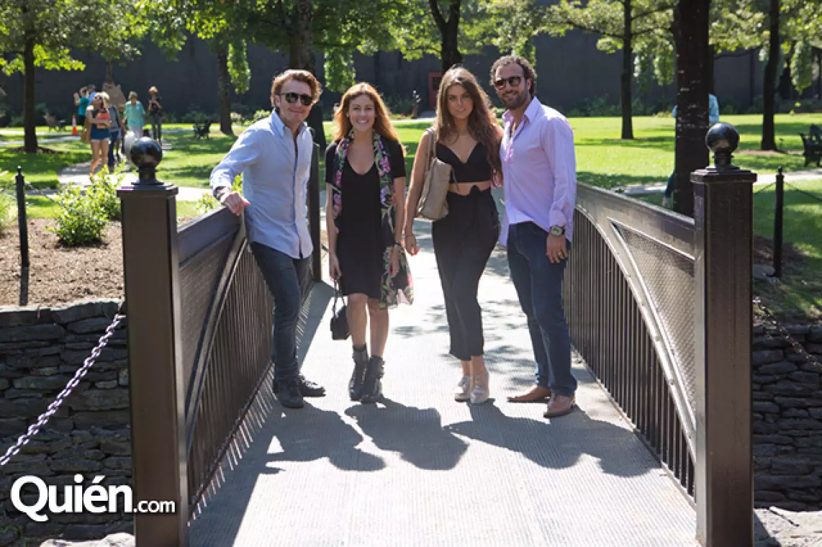 Mateo Gorina, Michelle Torres, Yael Sandler y Daniel Cohen