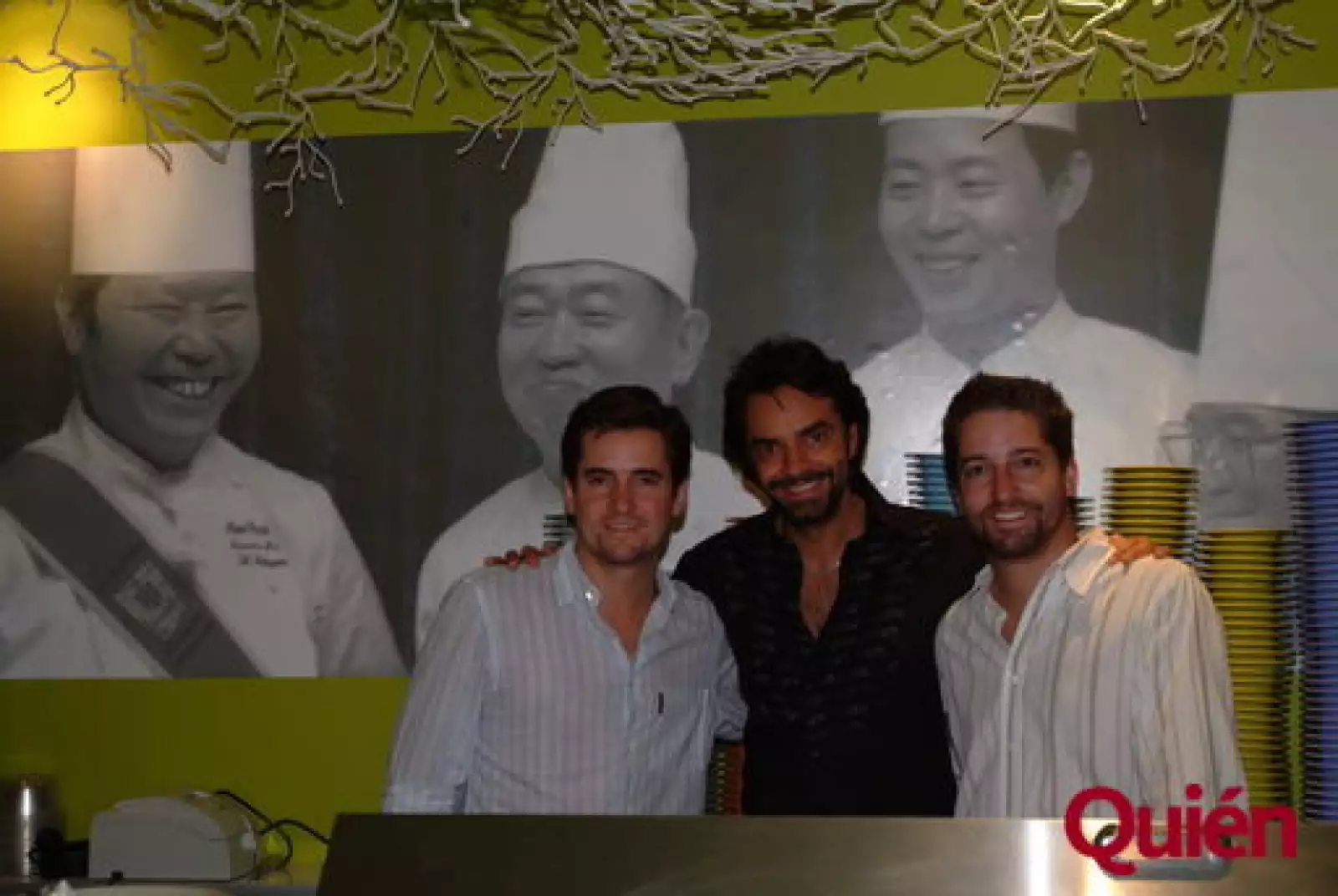 Andrés Mier y Terán, Carlos Mier y Terán, Eugenio Derbez