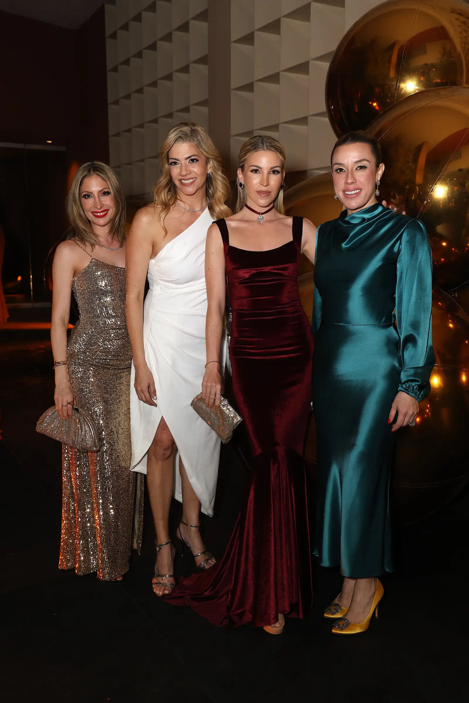 Vanessa Villarreal de Martínez , Laura Garza , Andy Benavides y
