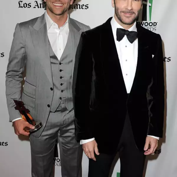 Tom Ford y Bradley Cooper.