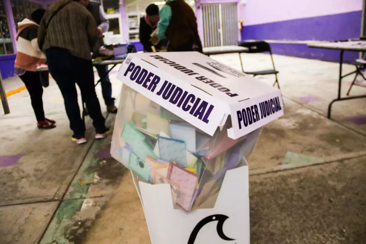 Conteo de votos poder judicial CDMX