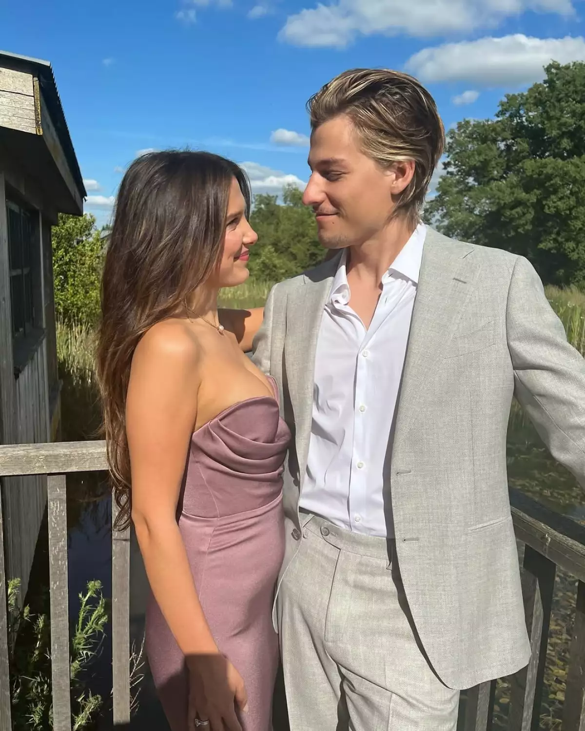 Millie Bobby Brown y Jake Bongiovi 