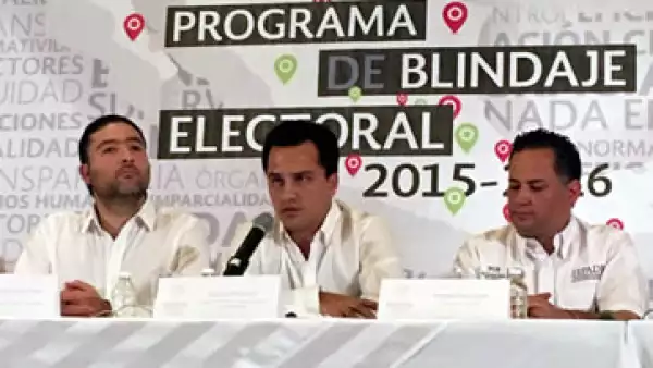 El comité de blindaje electoral ya está presente en todas las entidades donde se llevarán acabo elecciones este 5 de junio. (Foto: Sedesol/Cortesía)