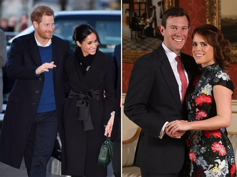 Meghan Markle y el príncipe Harry