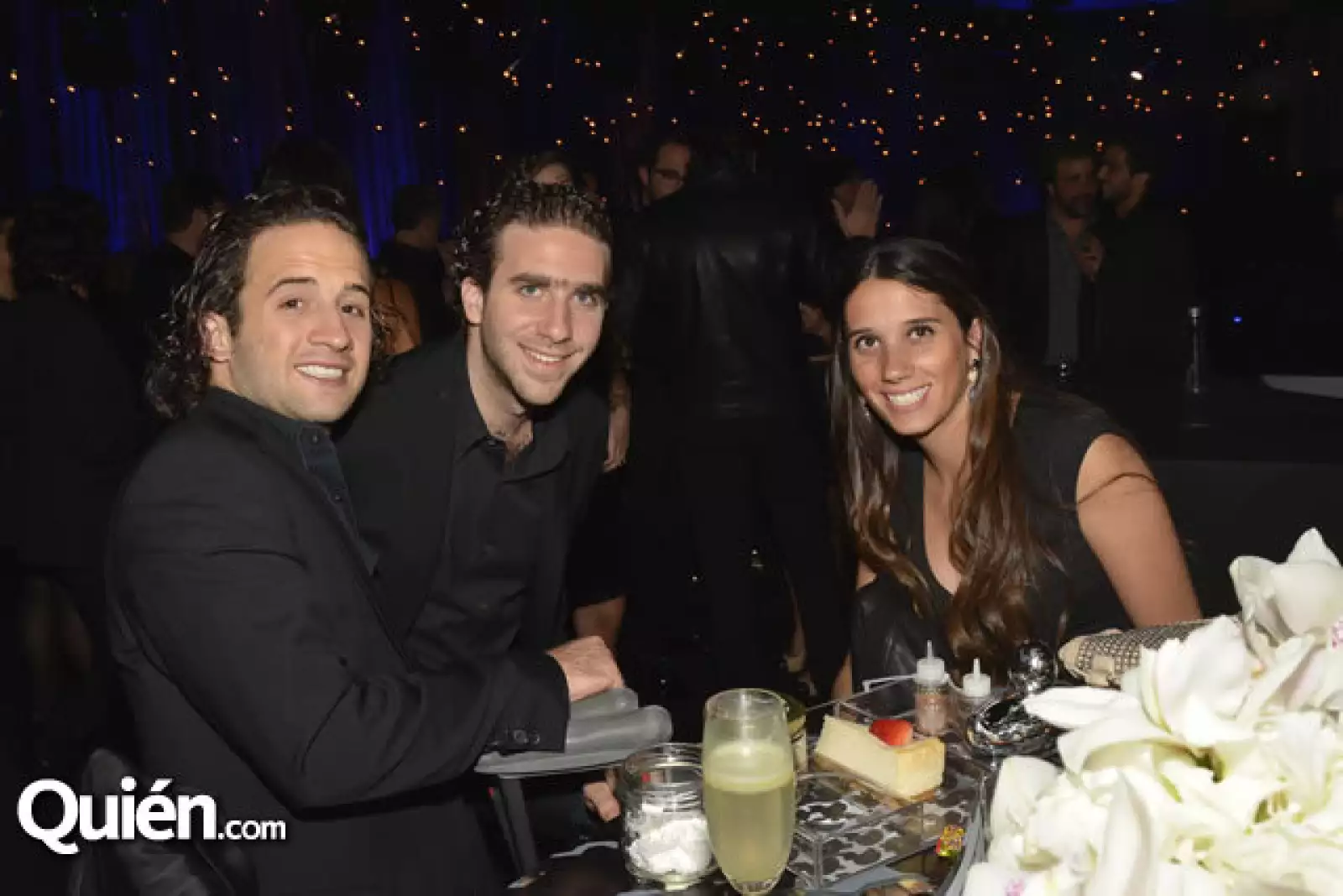 Alfonso Helfon,Jaime Cherem y Tessy Helfon