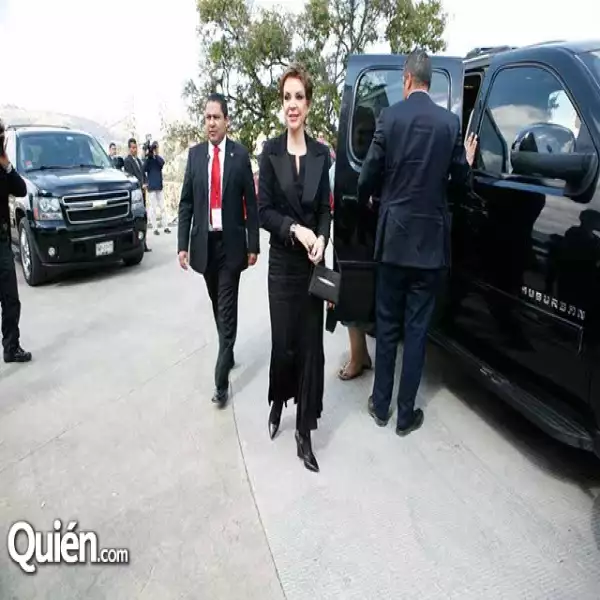 17 de Enero 2014. Estado de México. Cumpleaños Antonio Chedraoui. Marta Sahagún