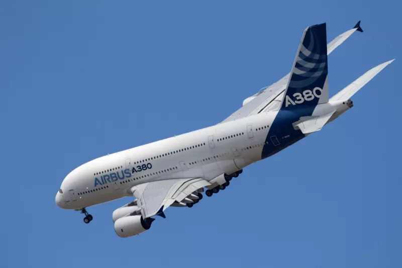Airbus A380 airliner