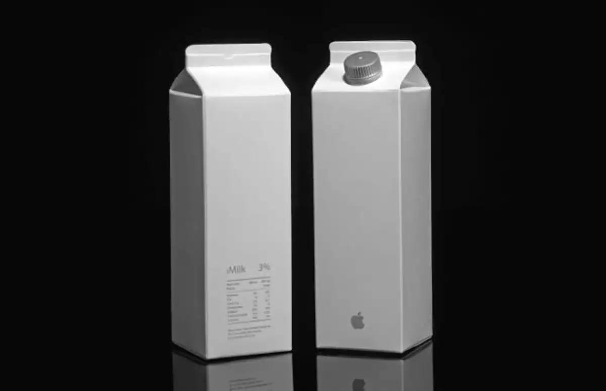 Arte de Peddy Mergui. Leche Apple