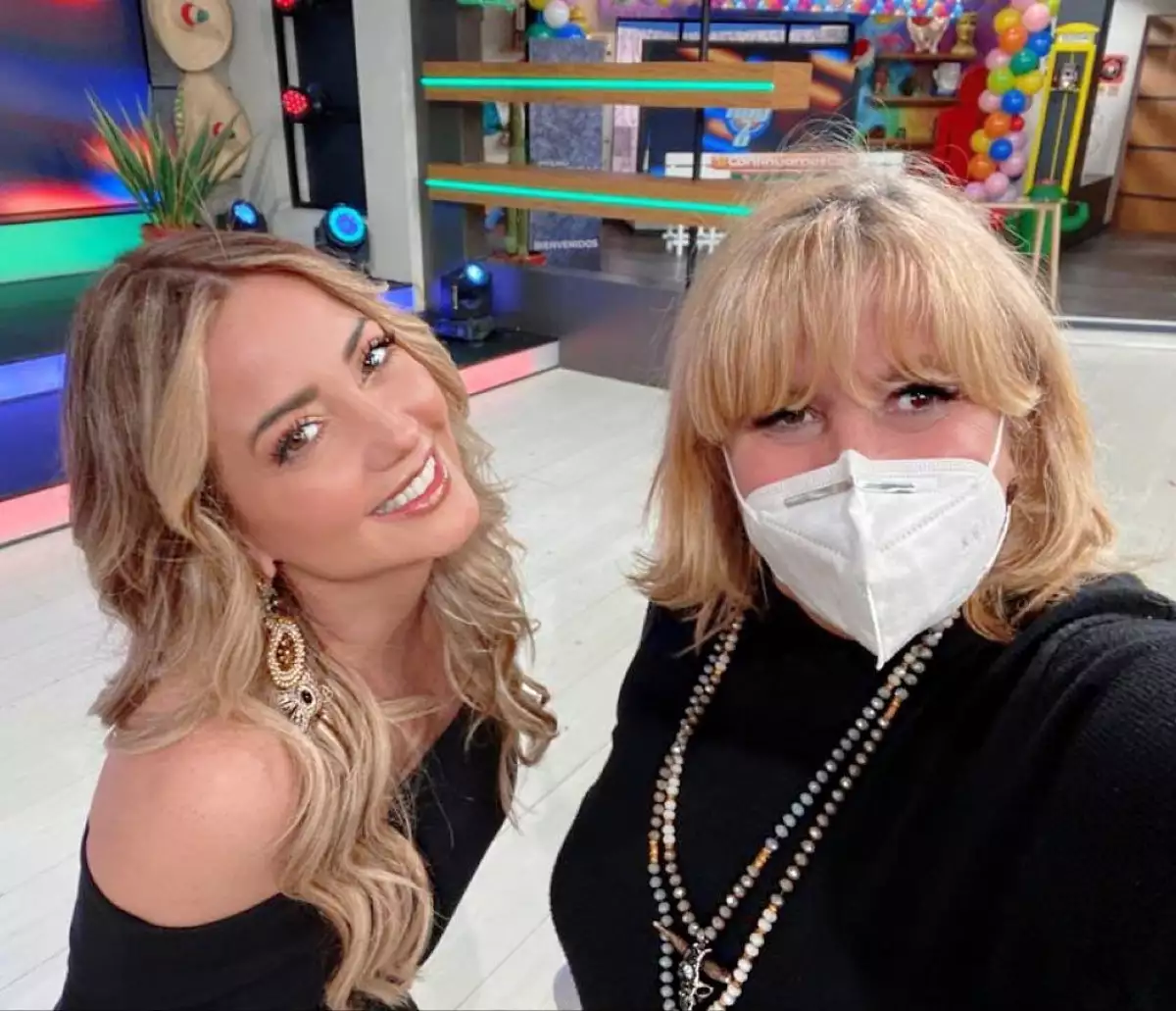 Andrea Legarreta y Magda Rodríguez