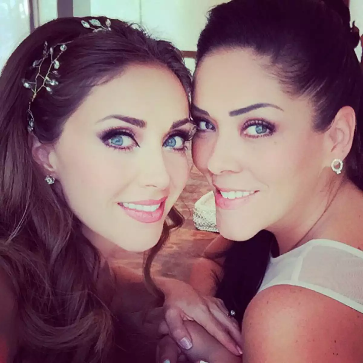 Su hermana estuvo con la actriz en uno de los momentos más importantes de su vida.