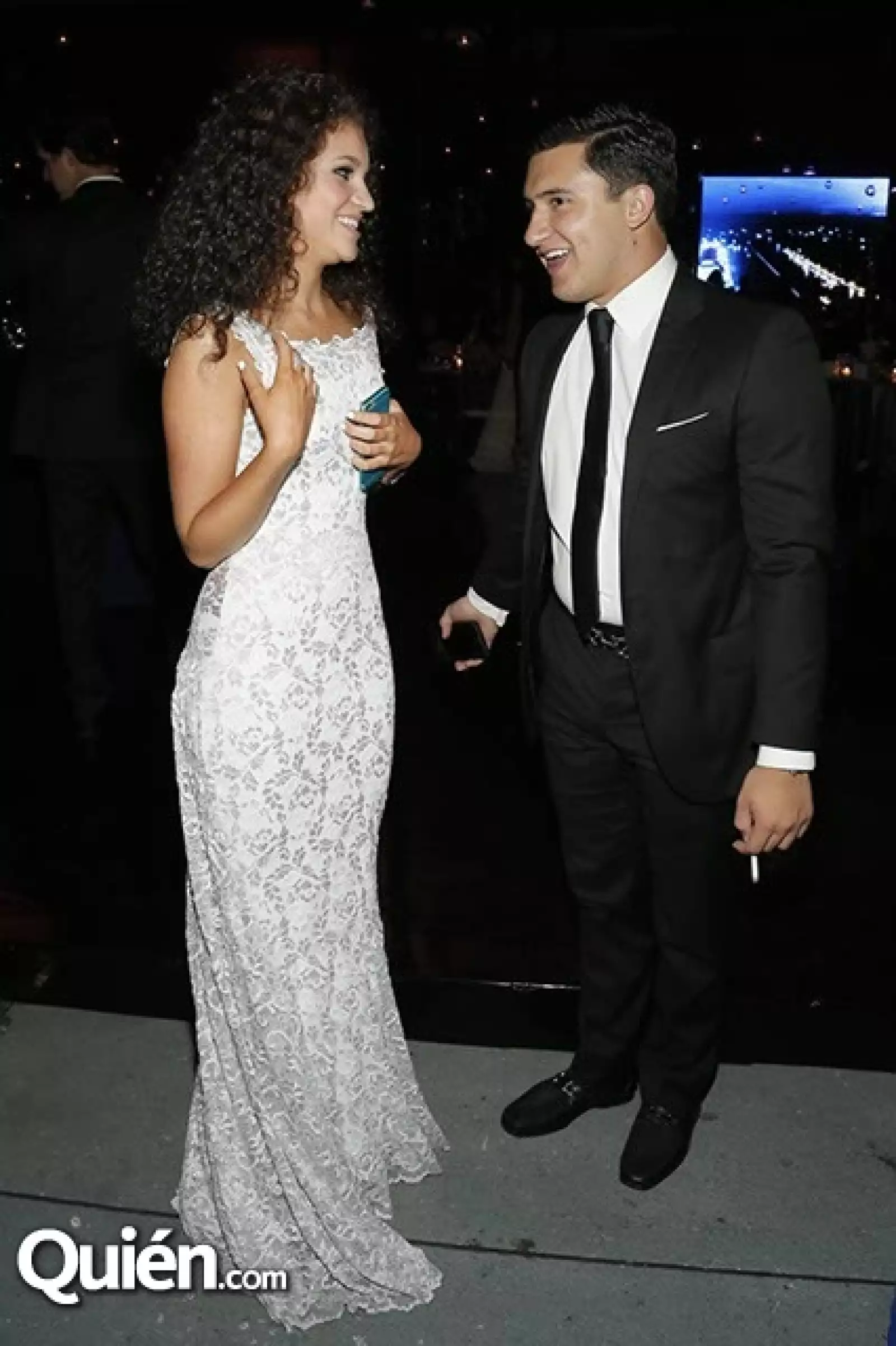 Jessica Falzoni y Fernando Andrade