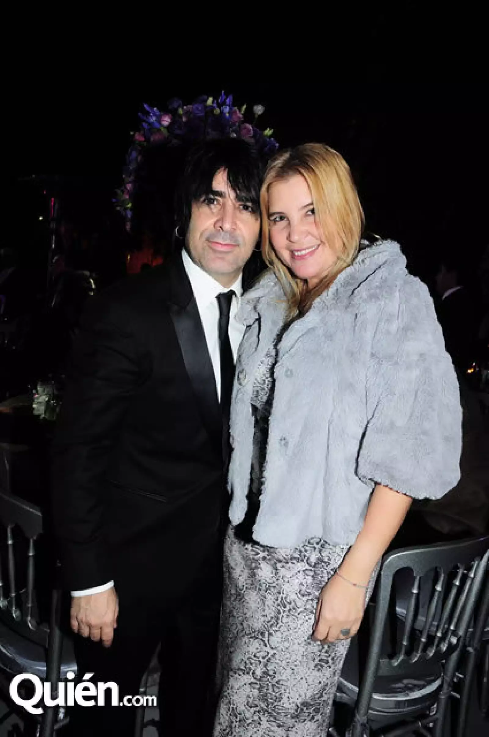 Alex González y Adriana Amutio