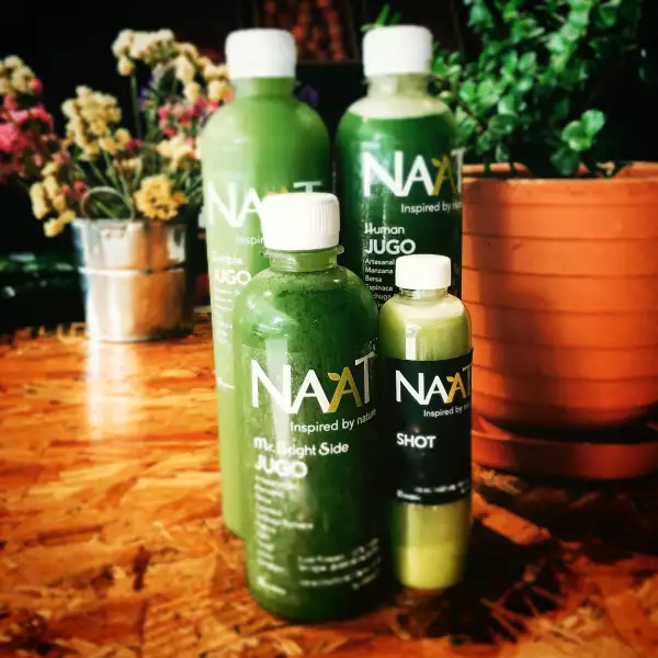 Se emplean jugos 100 por ciento naturales