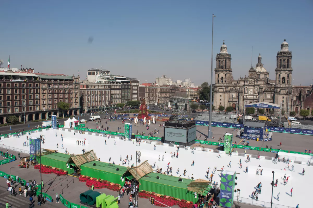 La CDMX ofrecerá, además de la pista de patinaje, diversos conciertos en delegaciones.