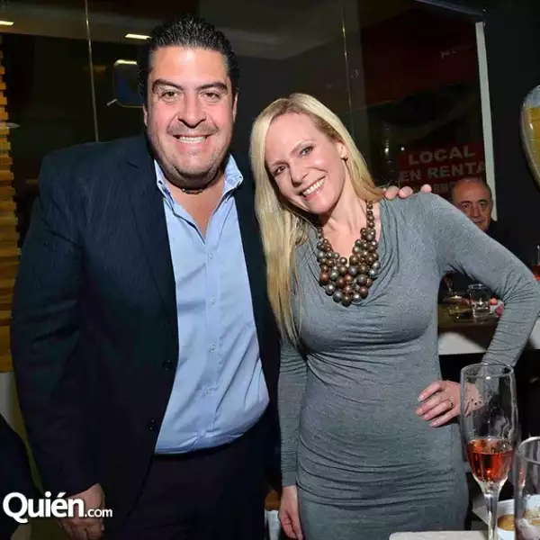 Víctor León y Adriana Fernández.